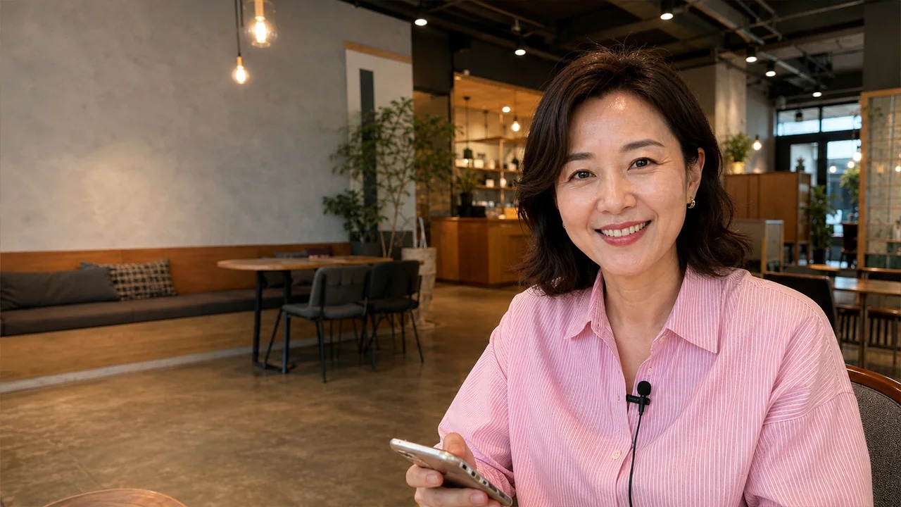 초등학생 자녀 어머님 인터뷰 사진